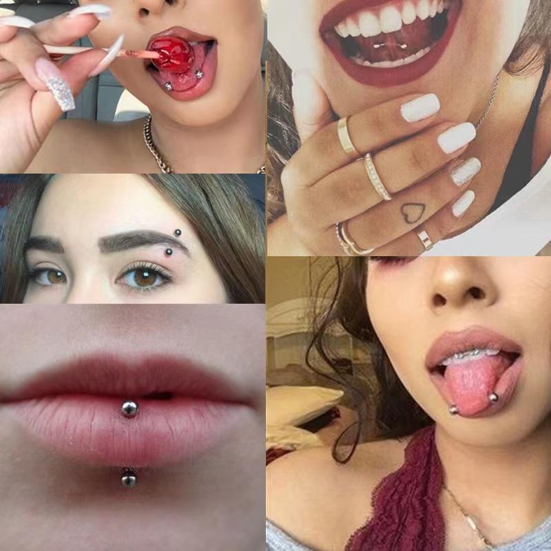 2 Pieces 16G Long Eyebrow Ring - مراجعة Eyebrow Curved Barbell وسعره