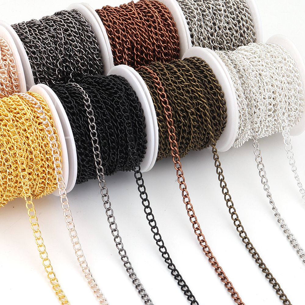 10yards/roll Flat 2-6mm Extens - مراجعة Body Chain Jewelry وسعره
