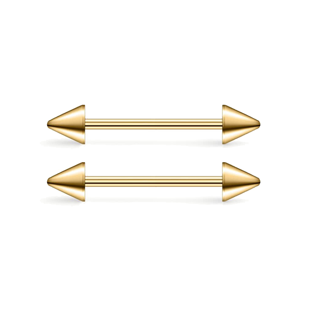 14G Tongue Rings Surgical Stee - مراجعة Tongue Barbell Straight وسعره