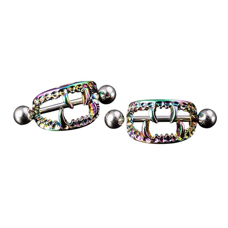 1pcs Stainless Steel Nipple Ri - مراجعة Body Jewelry Barbell وسعره