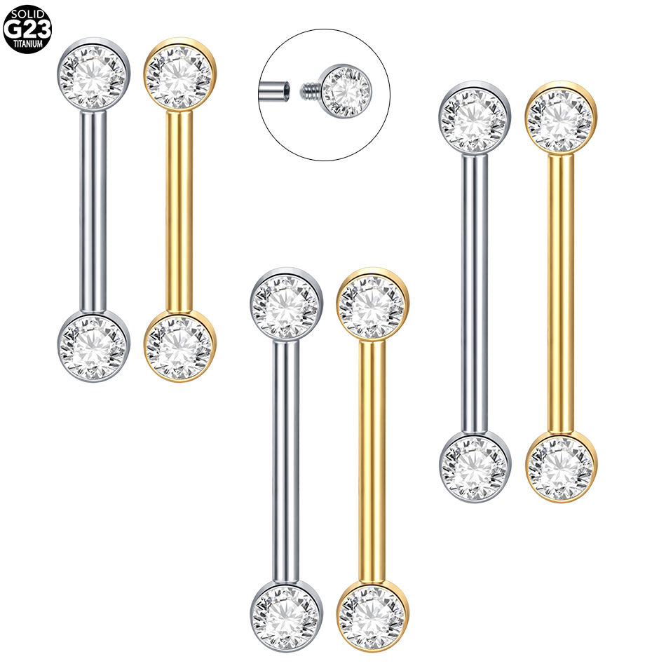 1/5Pcs Implant Grade Titanium  - مراجعة Body Jewelry Implant Grade وسعره