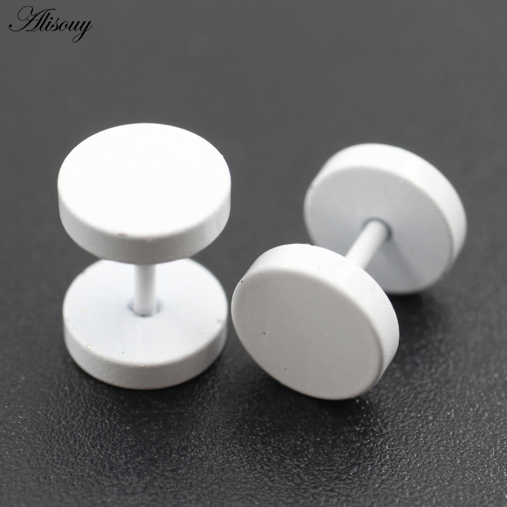 2PCS Baking Paint Candy Color  - مراجعة Body Jewelry Barbell وسعره