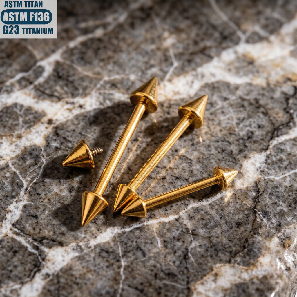 G23 Titanium 16G Straight Heli - مراجعة Tongue Barbell Straight وسعره