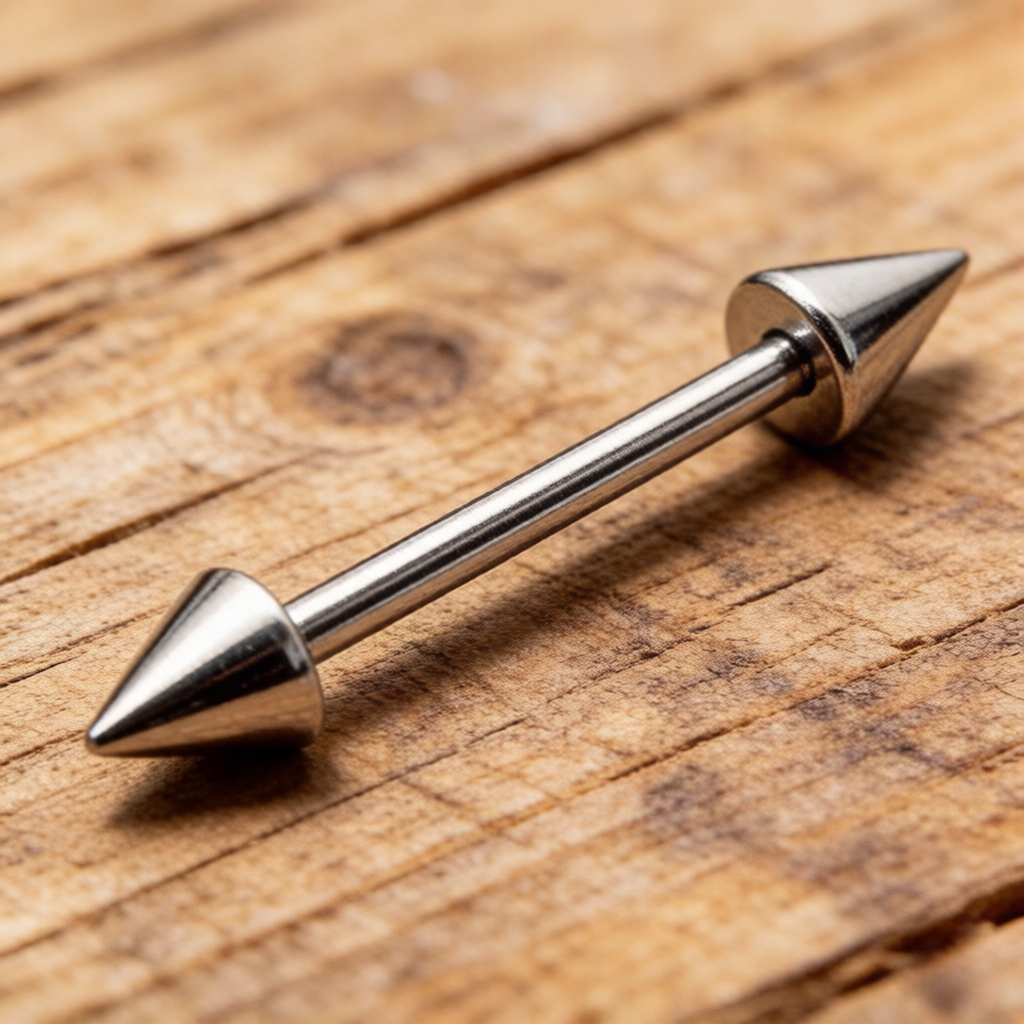 G23 Titanium 16G Straight Heli - مراجعة Tongue Barbell Straight وسعره